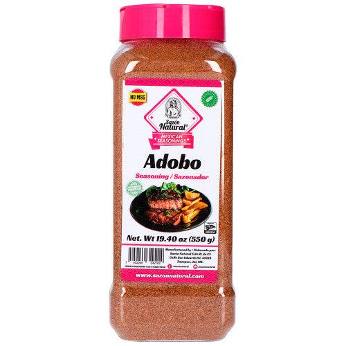 Condiment Adobo Mexican 550g Sazon Natural