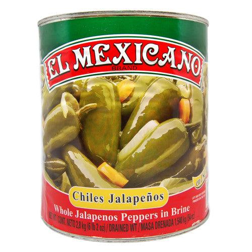 Ardei Jalapeno Intregi 2.8kg El Mexicano