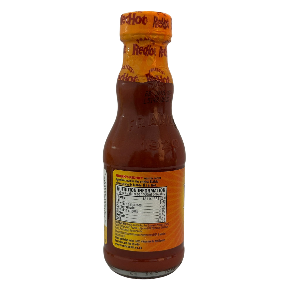 Sos iute Frank’s RedHot Buffalo Wing 148ml