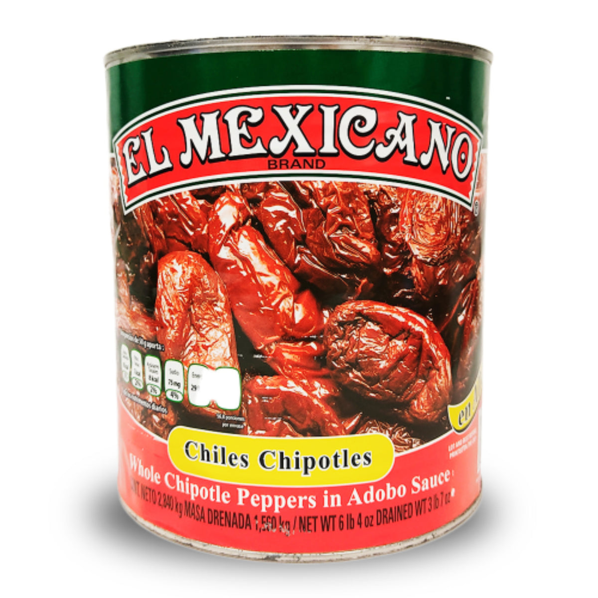 Chipotle in adobo El Mexicano 2.8kg