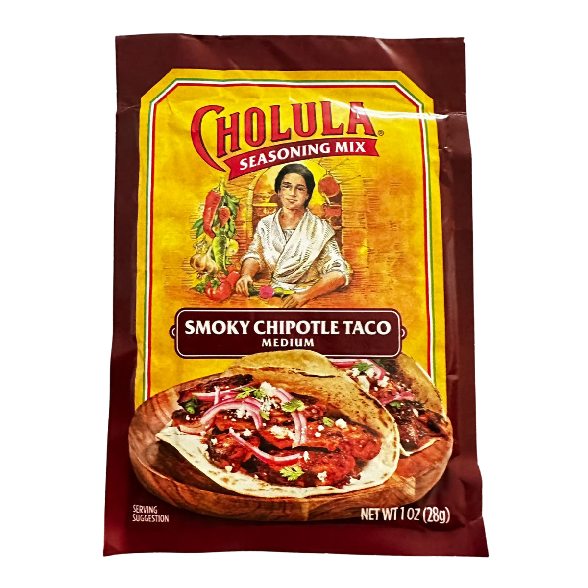 Cholula mix pentru taco cu ardei chipotle afumat 28g