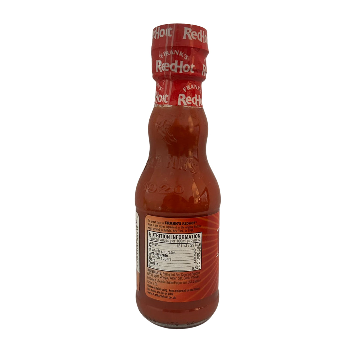Sos iute Frank’s RedHot cu ardei Cayenne 148ml