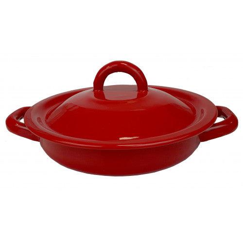 Incalzitor tortilla rosu 18 cm