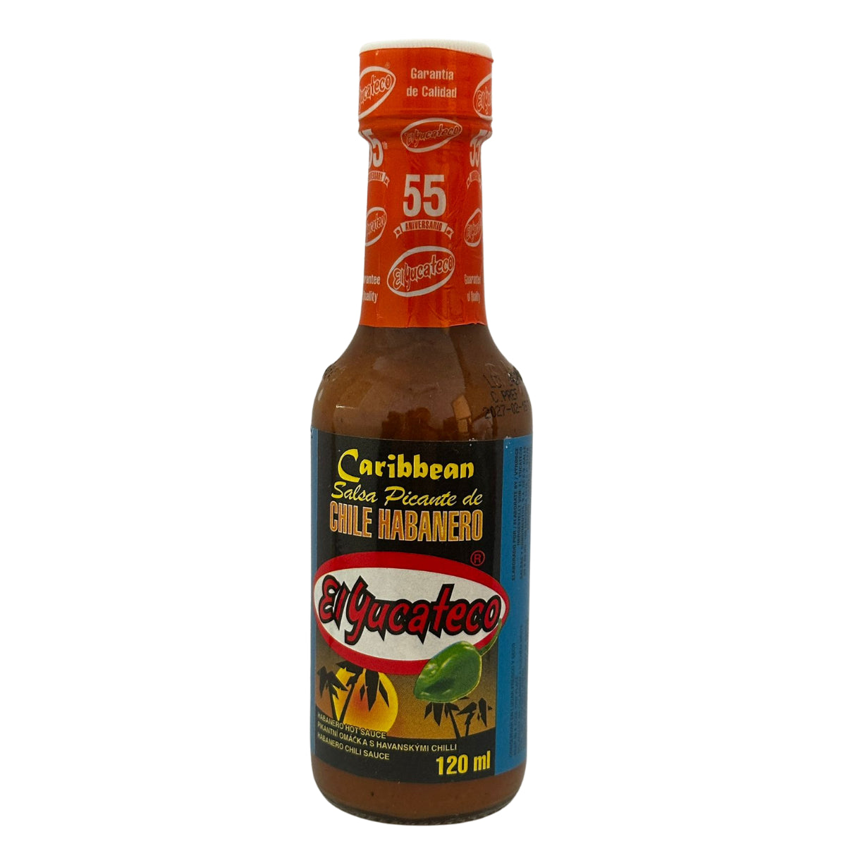Sos Caribbean Habanero El Yucateco 120ml