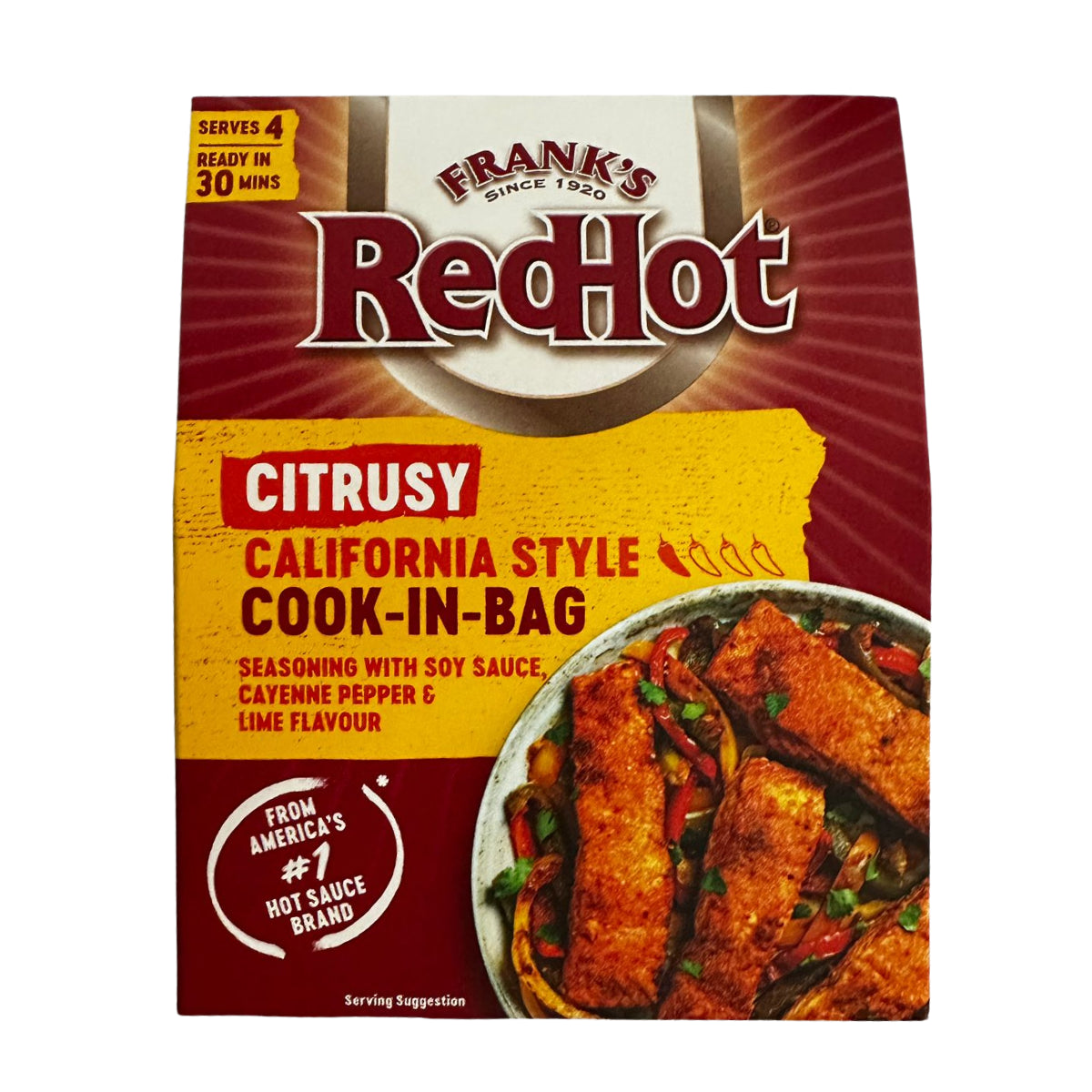 Condiment pentru gatit în punga – Frank's Citrusy California Style 25g