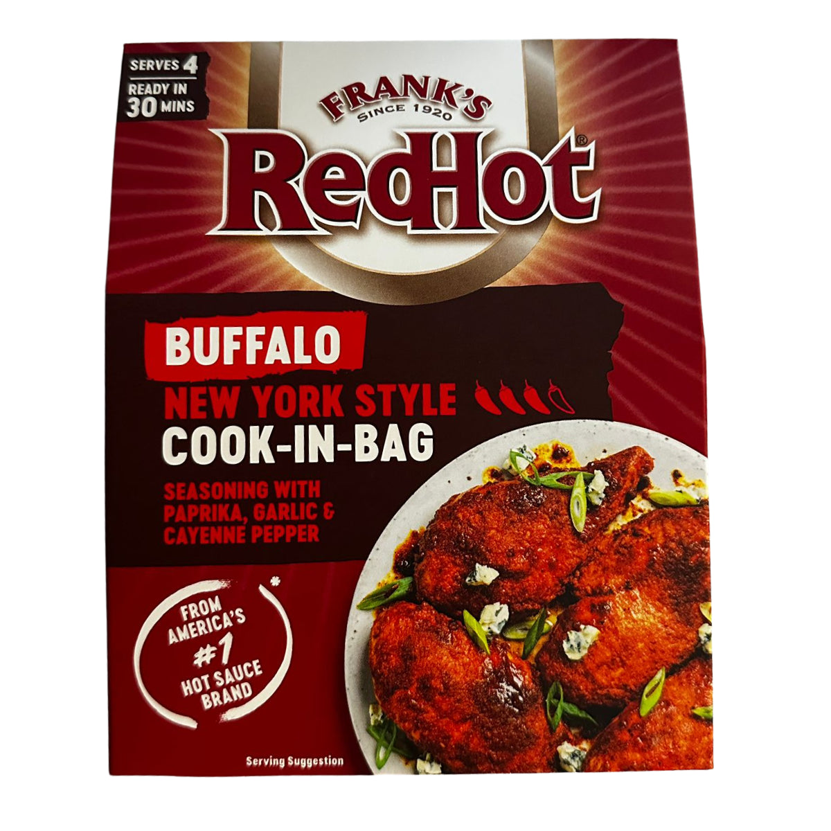 Condiment pentru gatit în punga – Frank's Buffalo New York Style 25g