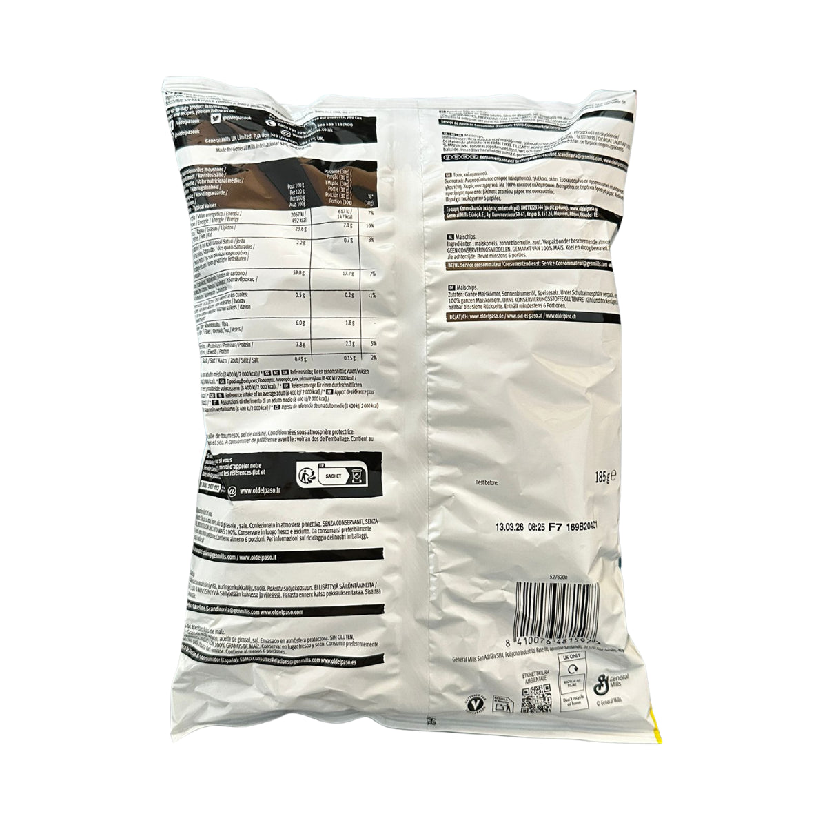 Nachos din porumb Old El Paso Original 185g