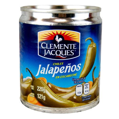 Ardei Jalapeno Intregi 220g Clemente Jacques