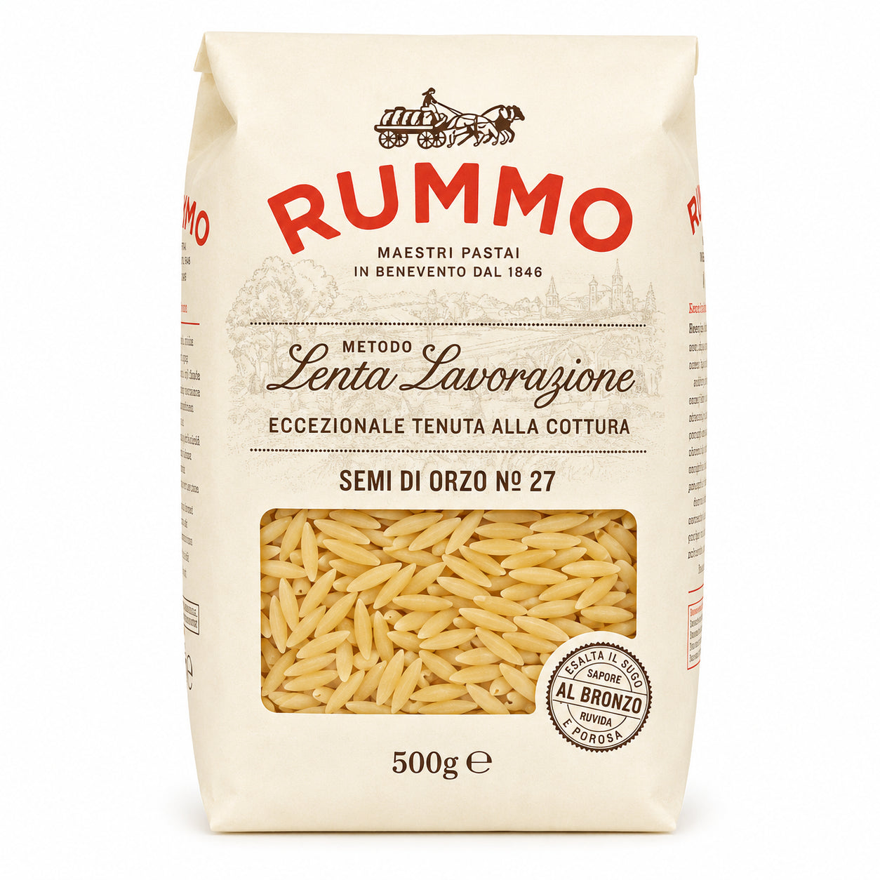 Paste Semi di orzo nr. 27 500g - Rummo