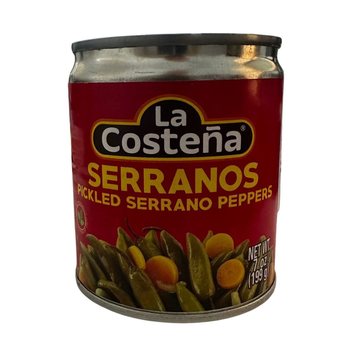 Ardei Serrano Intregi 199g La Costena