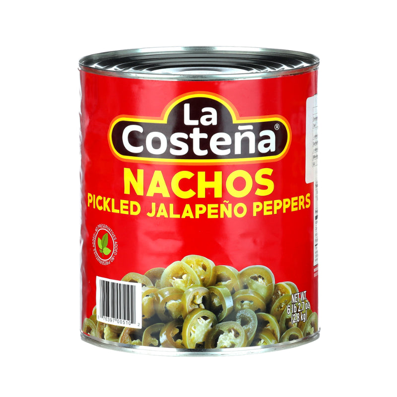 Ardei Jalapeno Feliati pentru Nachos 2.8kg La Costena
