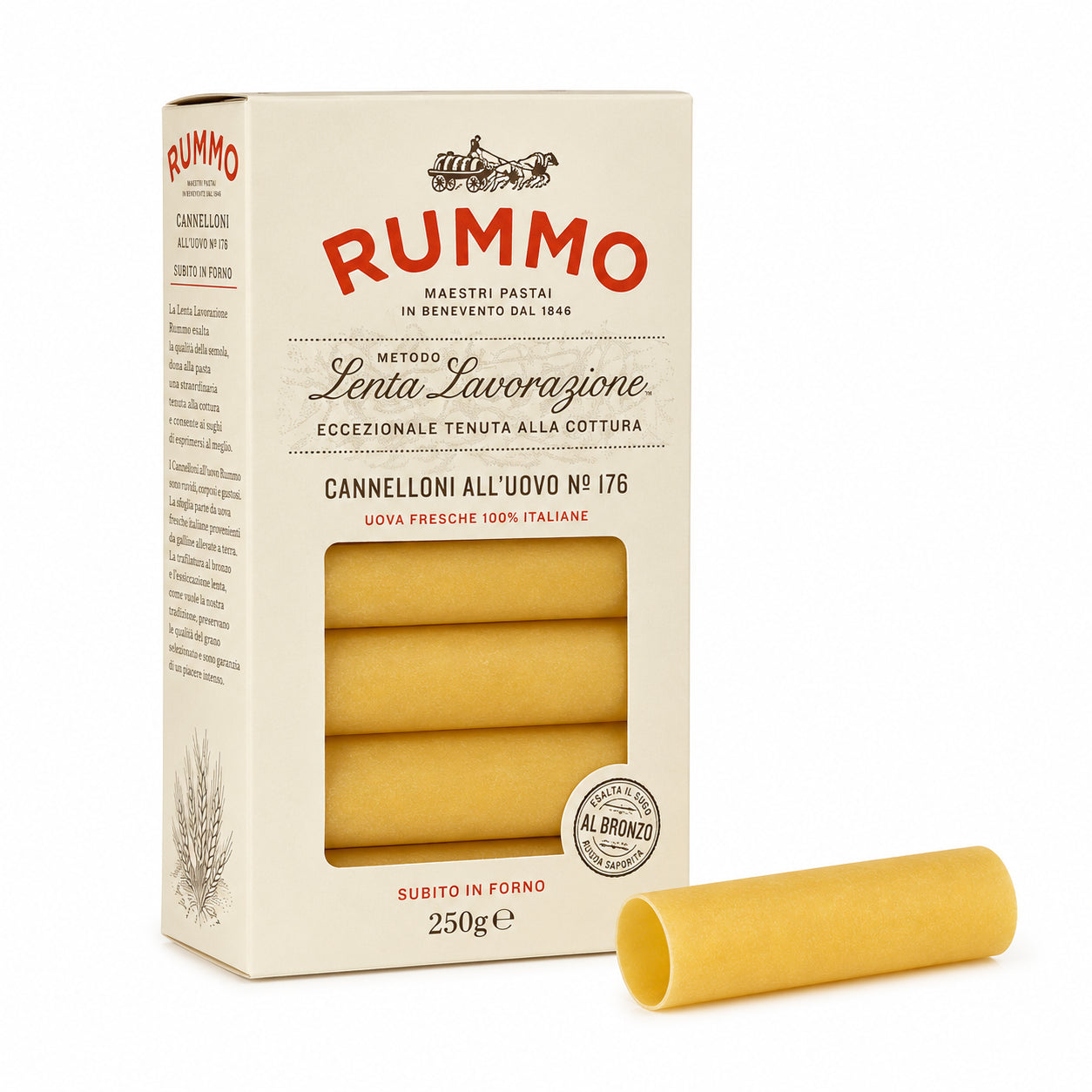 Paste Cannelloni cu ou nr. 176 250g - Rummo