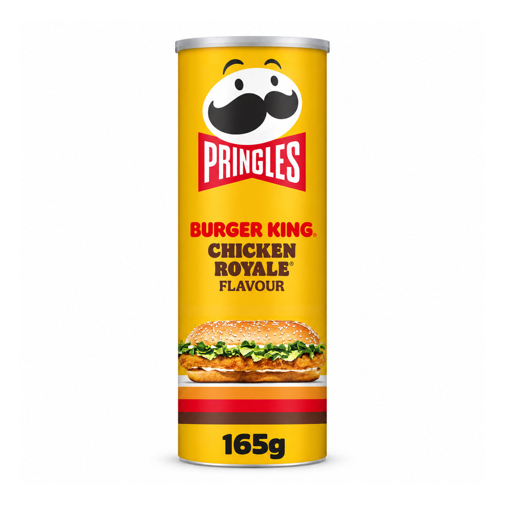 Chipsuri cu aroma Burger King Chicken Royale 165g – Pringles