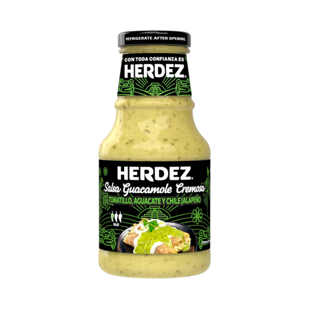 Sos Salsa Guacamole cremosa 240g – Herdez