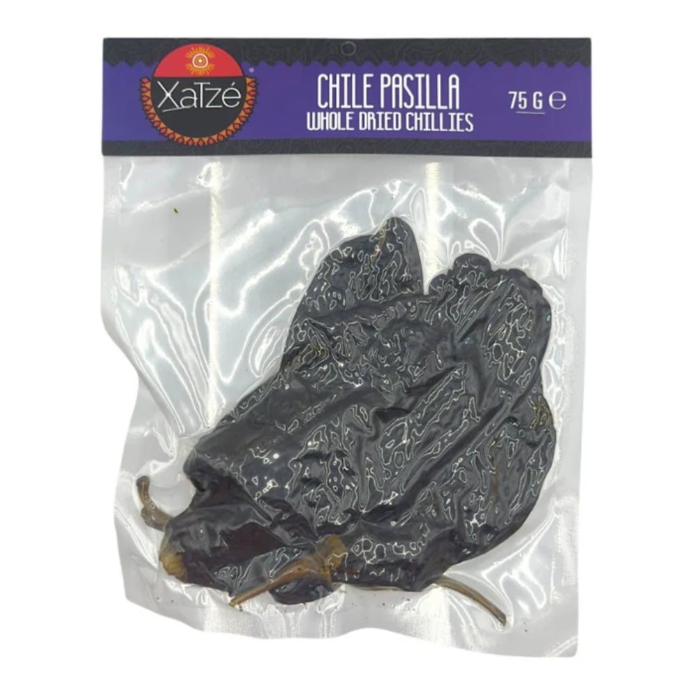 Ardei Pasilla uscat 75g – Xatze