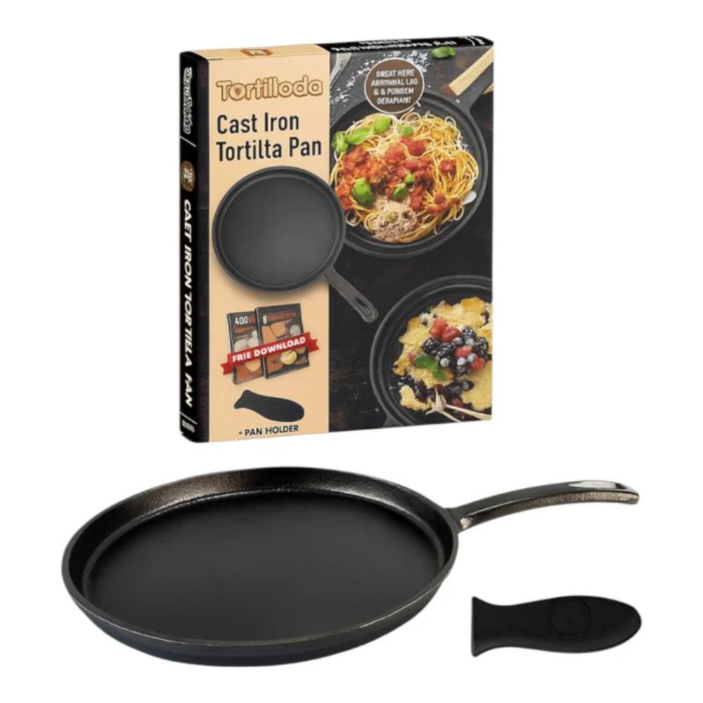 Tigaie pentru tortilla din fonta 26cm – Tortillada
