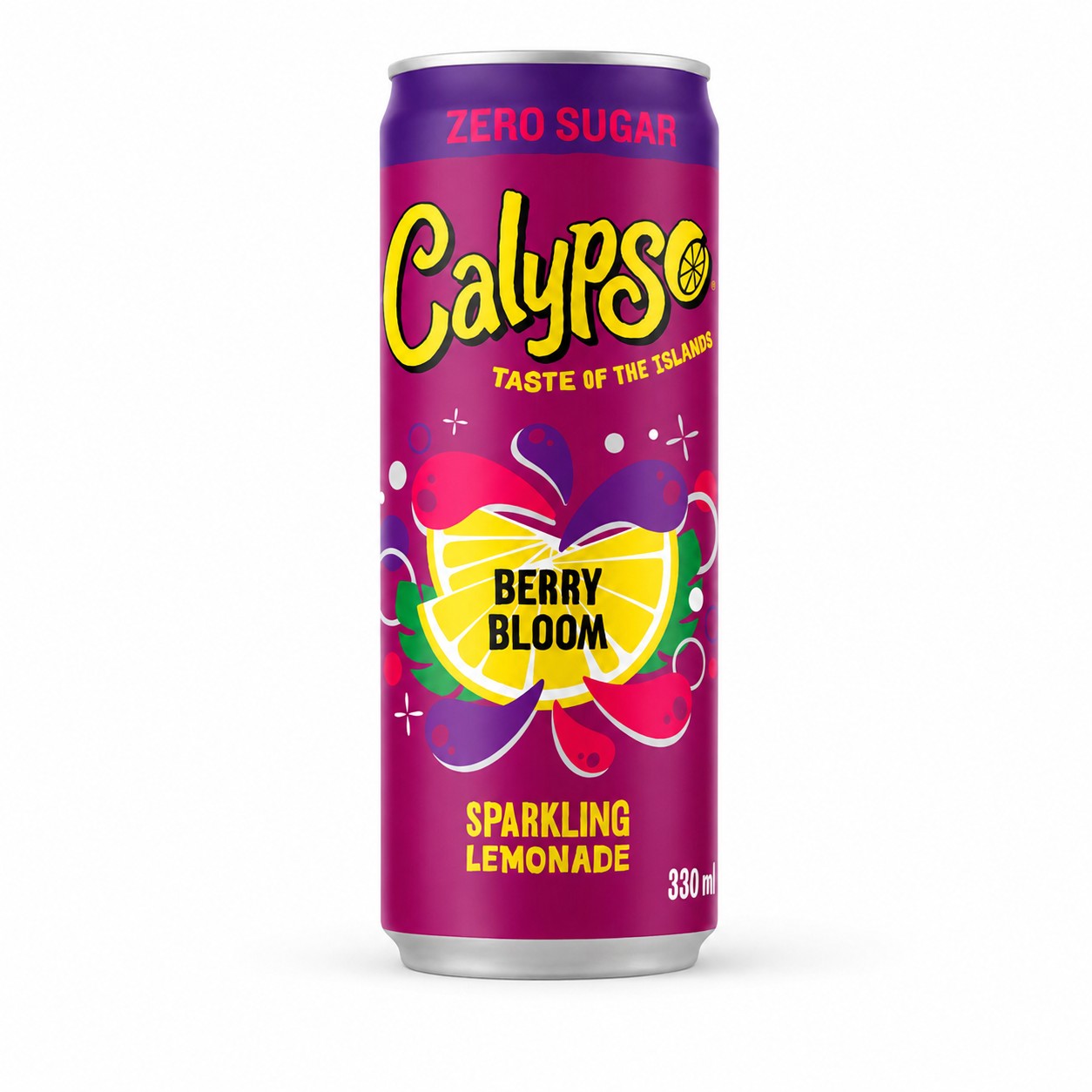 Limonada Calypso Berry Bloom fara zahar - 330ml
