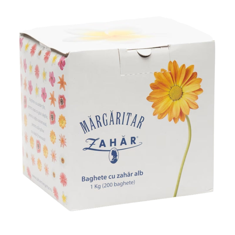 Zahar cristal alb baghete sticks 200x5g Margaritar, 1kg