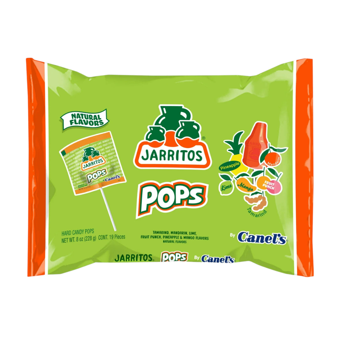 Bomboane Jarritos Pops 19x12gr
