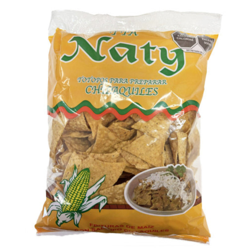 Nachos Fiestas Del Bajio Totopos 400g