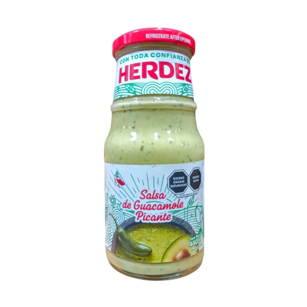 Sos Guacamole picant 440g – Herdez