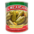 Ardei Jalapeno intregi 2,8kg – El Mexicano