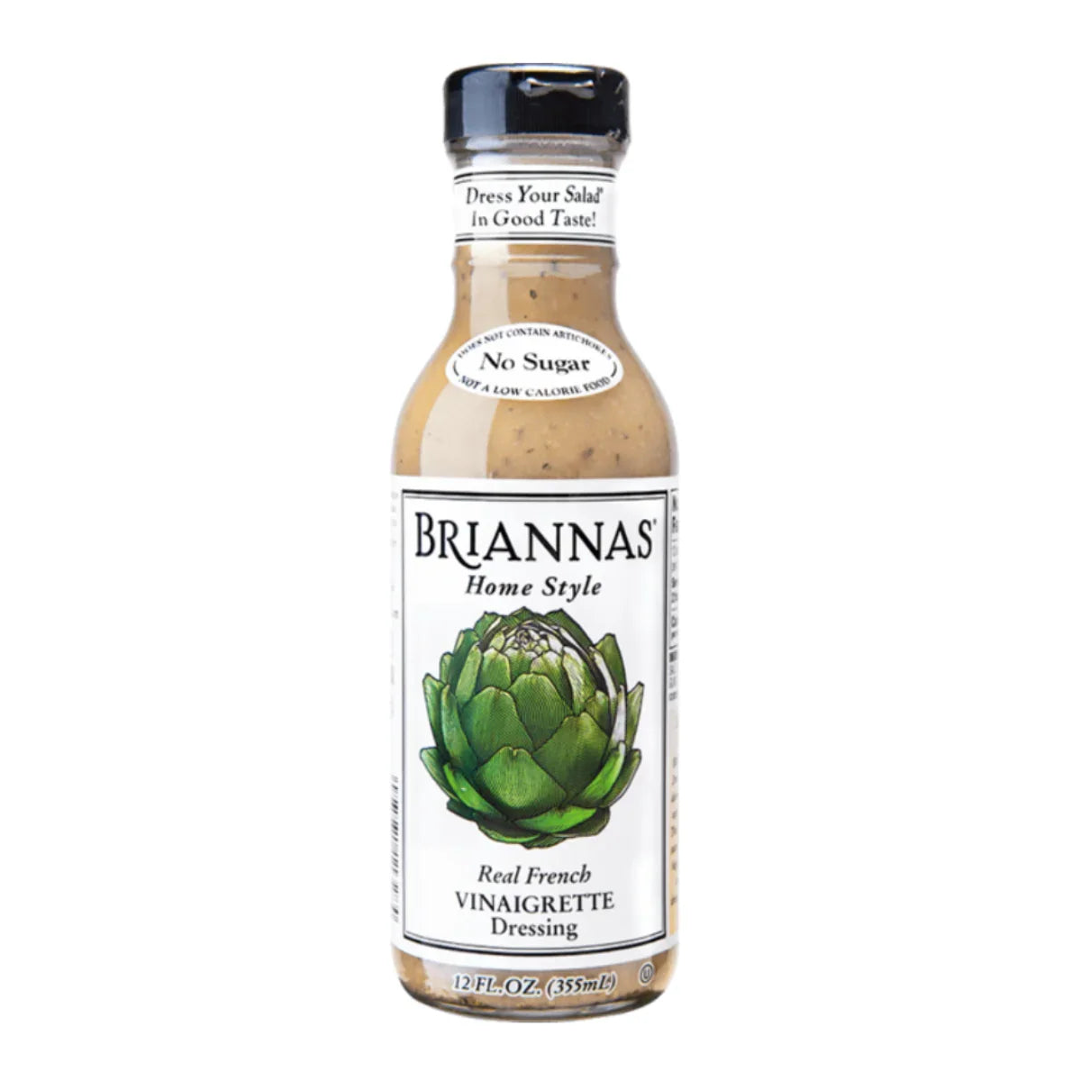 Dressing Real French Vinegar 340ml Briannas
