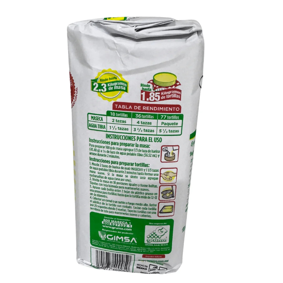 Faina de porumb alba Maseca 1kg