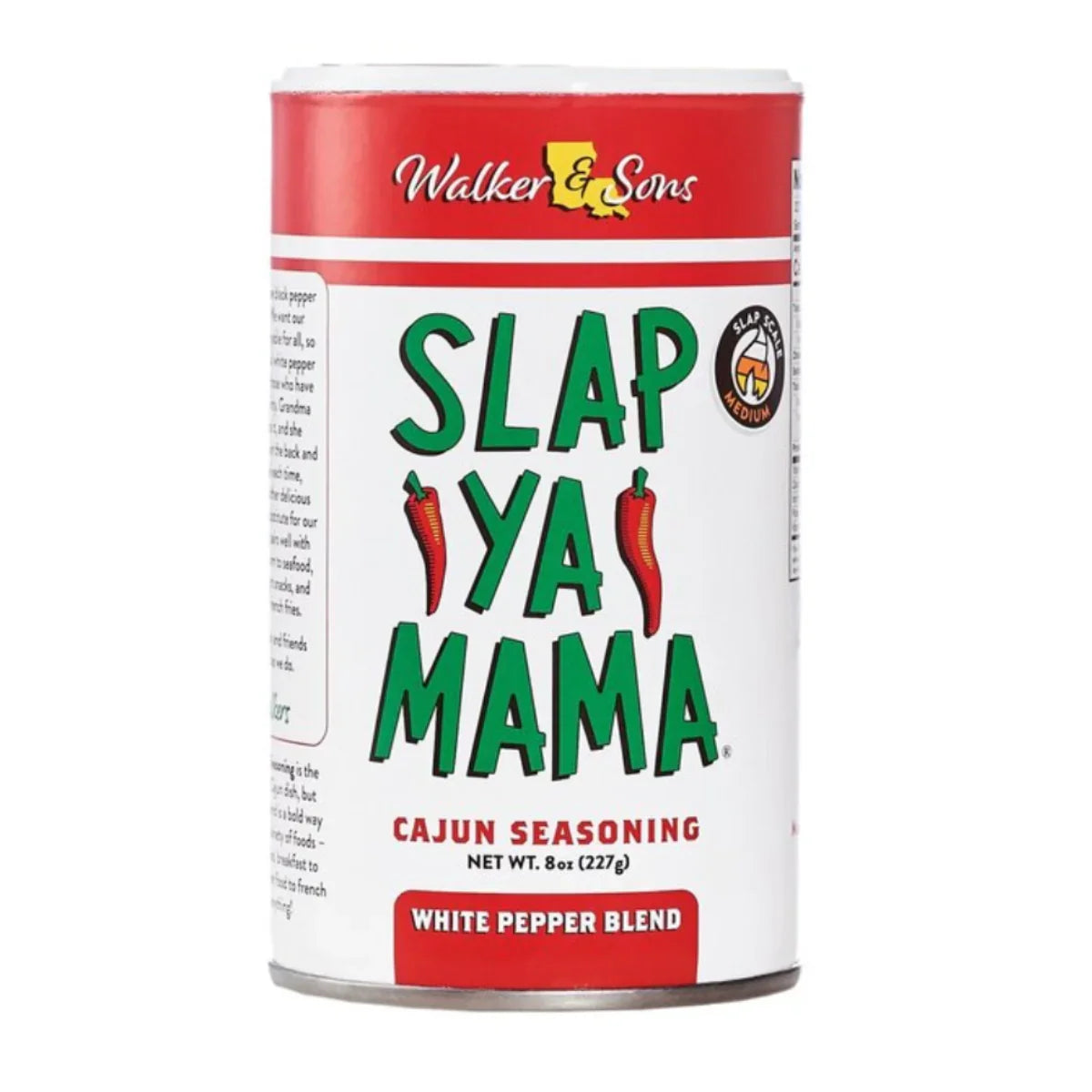 Condiment piper alb Cajun 227g Slap Ya Mama