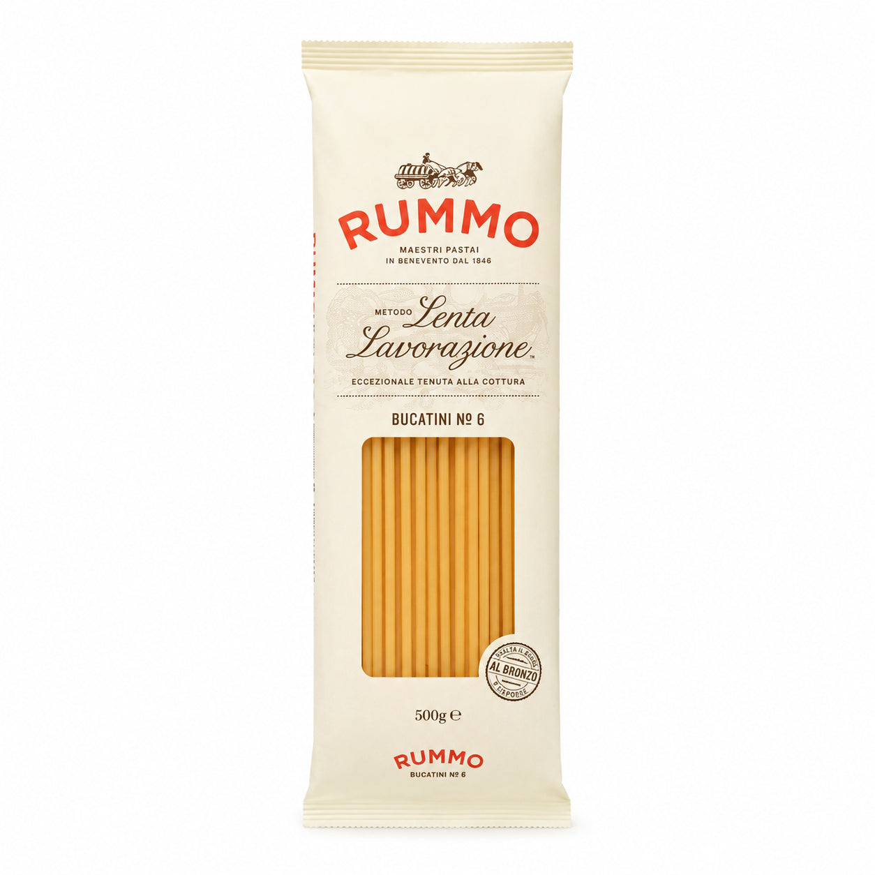 Paste Bucatini nr. 6 500g - Rummo