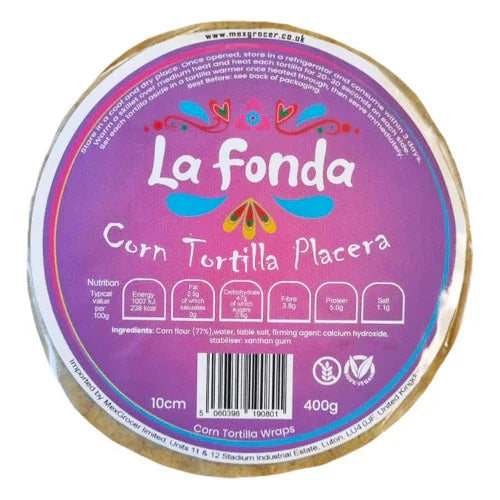 Tortilla Placera La Fonda 400g, 10cm
