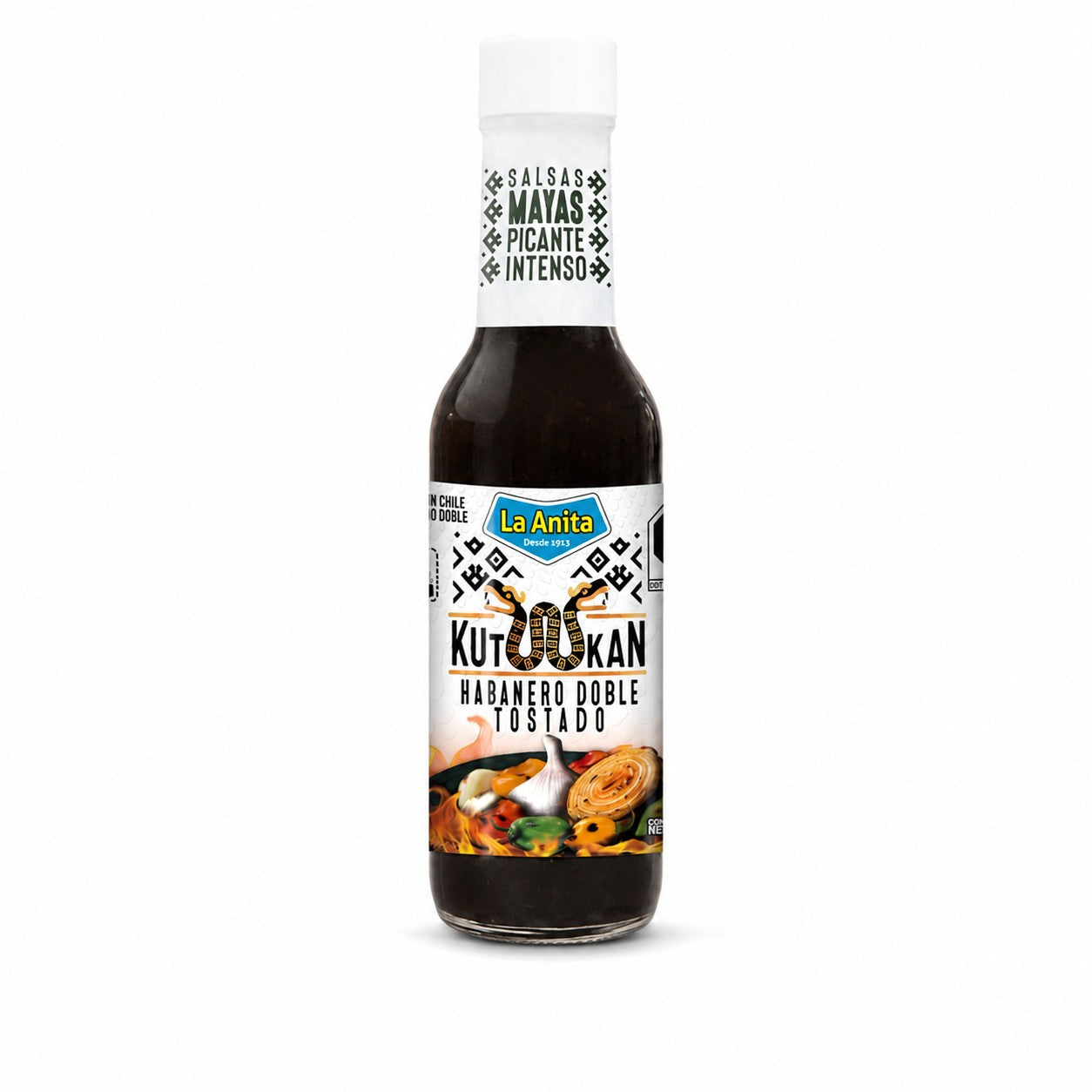 Sos picant habanero copt Kut Kan - 145 ml - La Anita