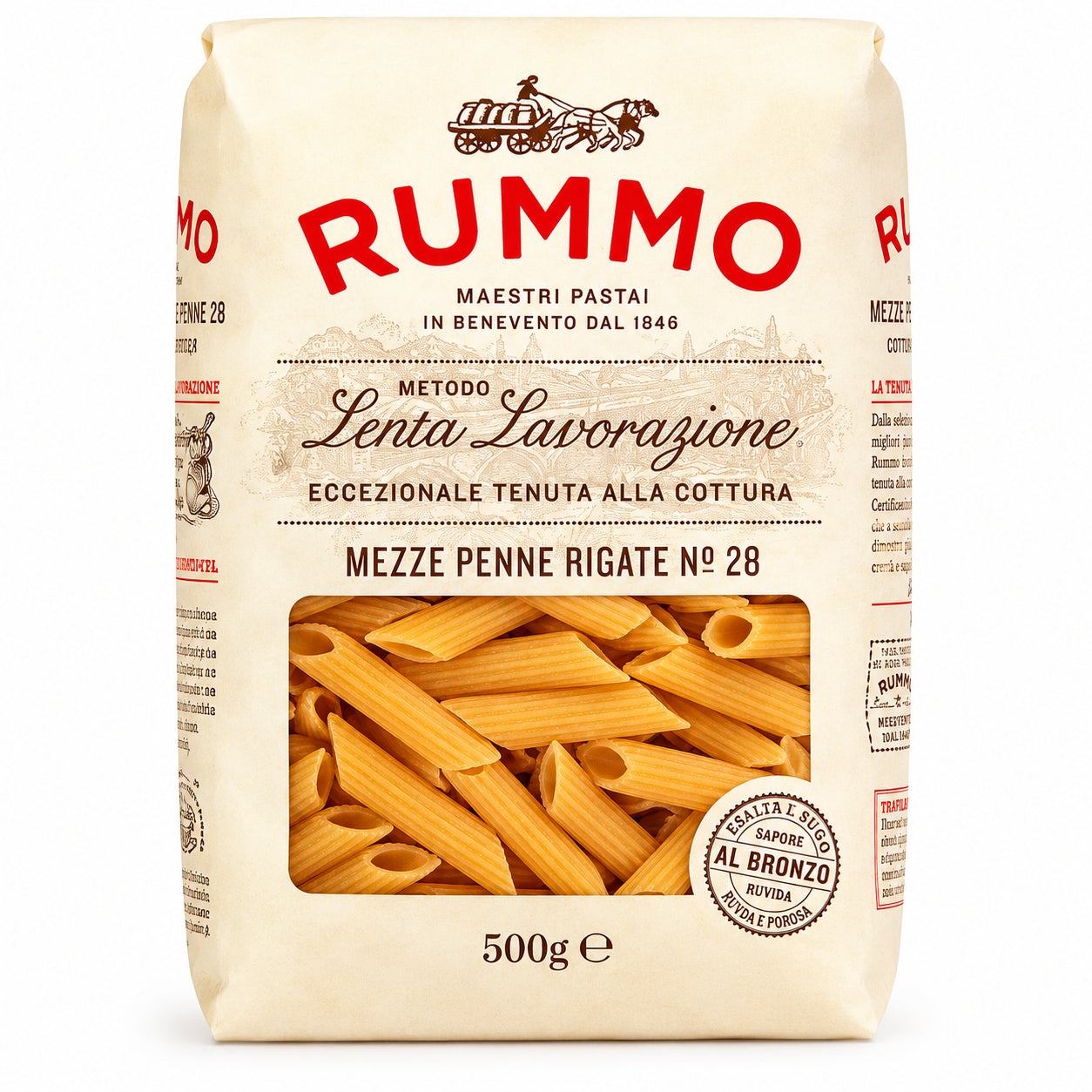 Paste Mezze penne nr. 28 500g - Rummo