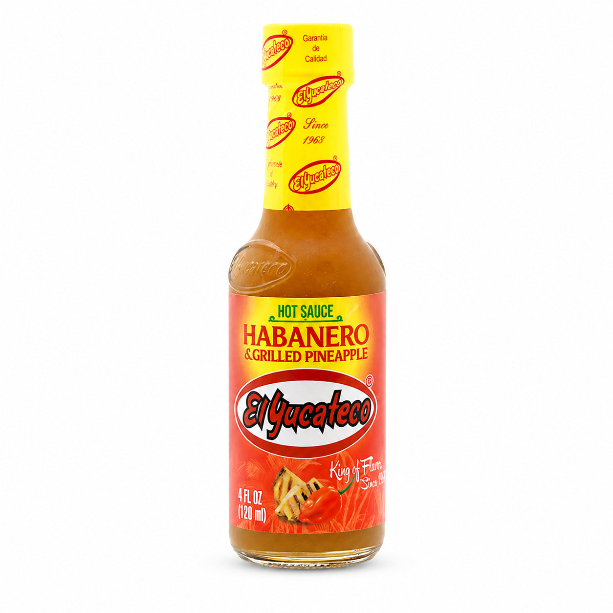 Sos Habanero si Ananas la gratar 120ml – El Yucateco