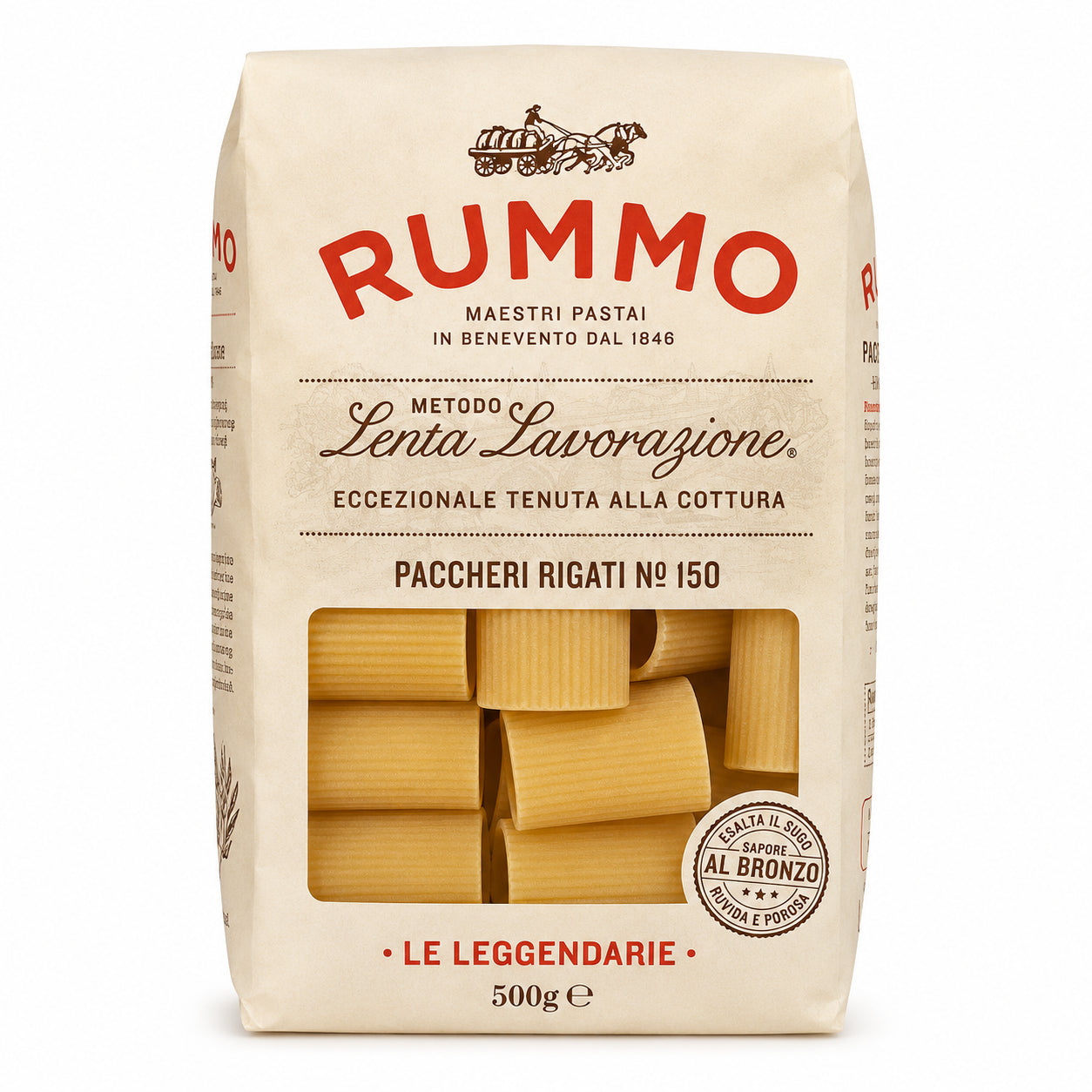 Paste Paccheri rigati nr. 150 500g - Rummo