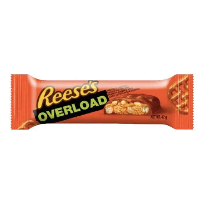 Baton de Ciocolata Reeses 42g Overload