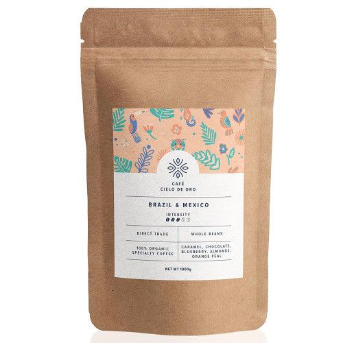 Cafe Cielo de Oro - Cafea boabe de specialitate, blend Mexic & Brazilia, 1kg