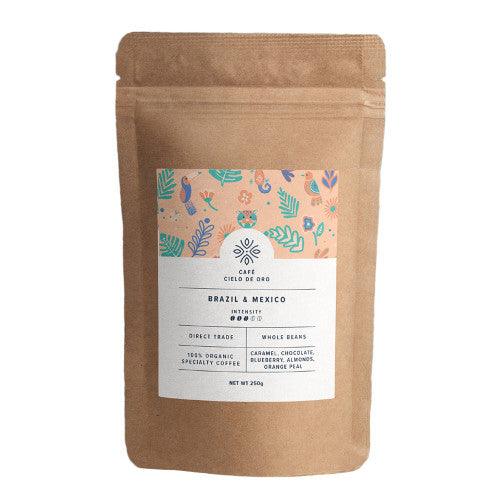 Cafea boabe specialitate blend Mexic si Brazilia 250g