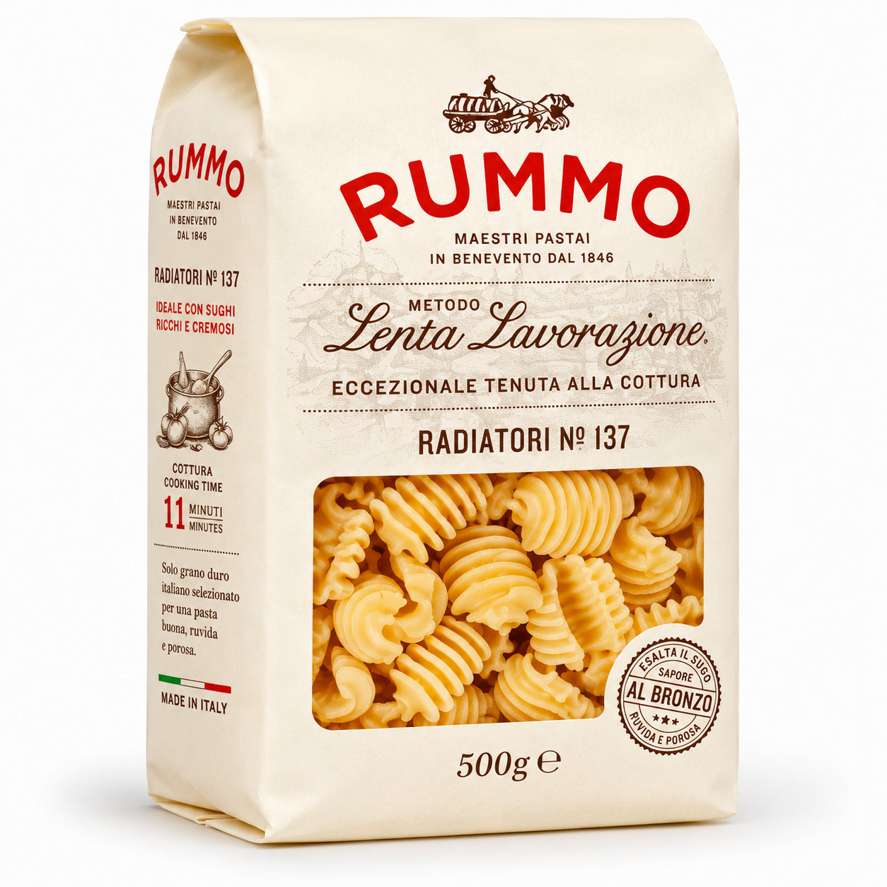 Paste Radiatori nr. 137 500g - Rummo