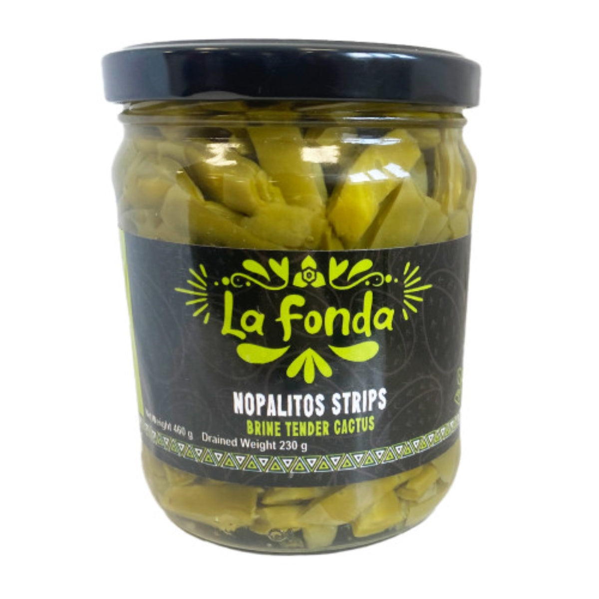 Fasii de cactus Nopales la borcan 460g – La Fonda