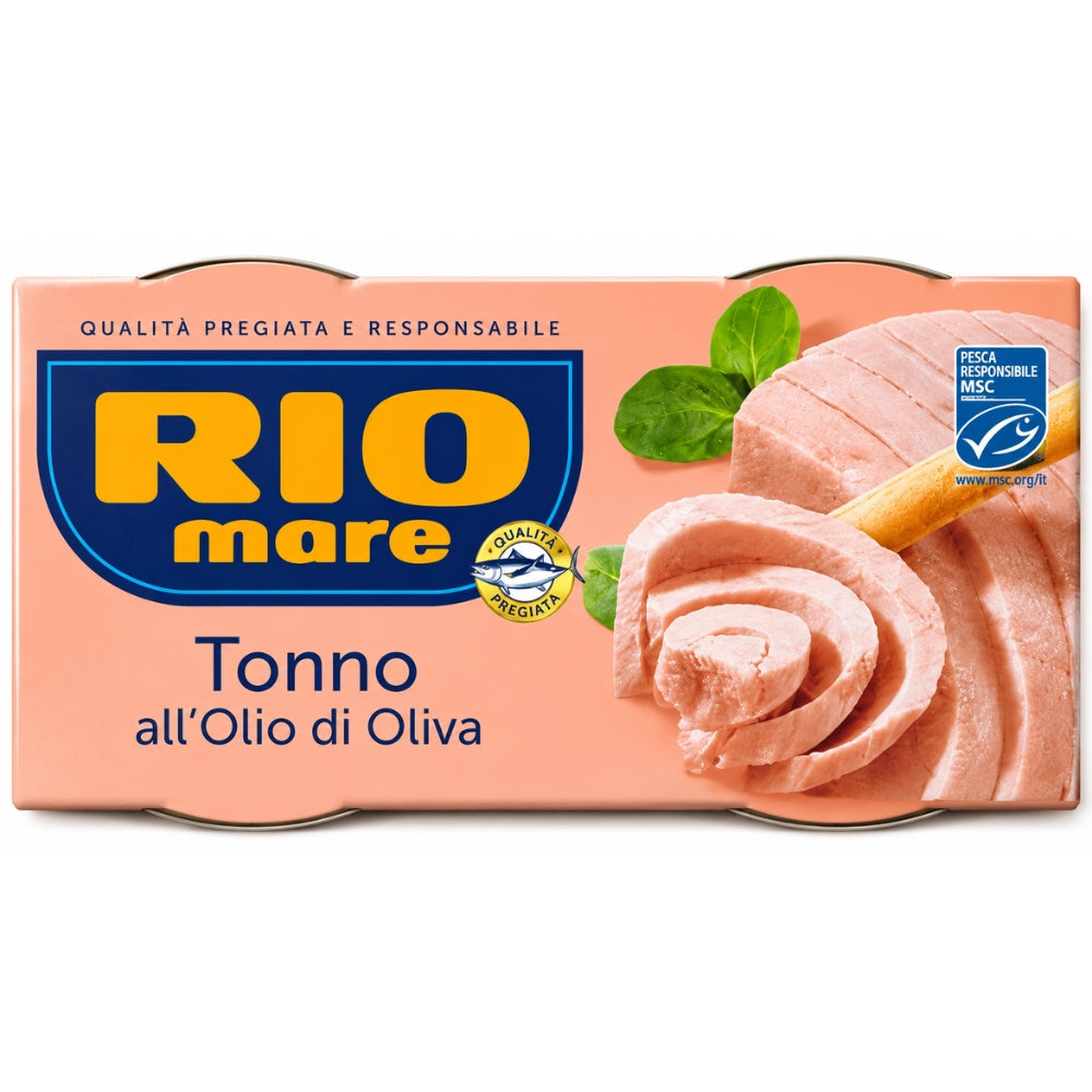 Ton in ulei de masline 2 x 160g - Rio Mare