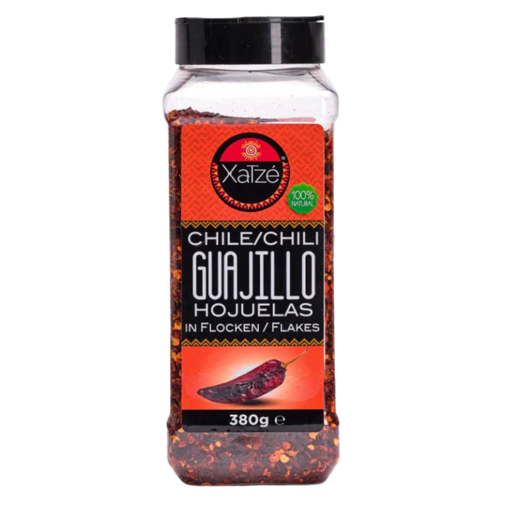 Fulgi de ardei Guajillo uscat 380g – Xatze