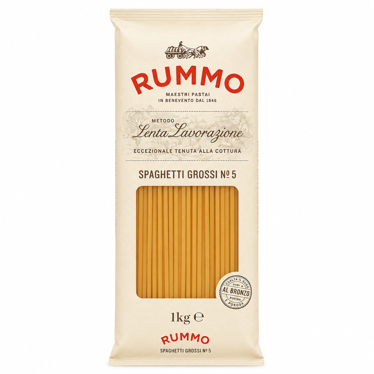 Paste Spaghetti grossi nr. 5 500g - Rummo