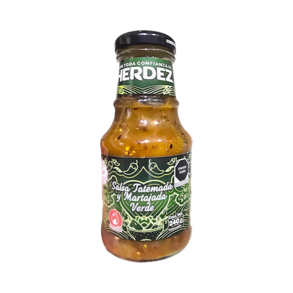Sos Salsa Verde Roasted picant 240g – Herdez