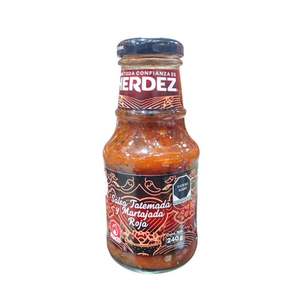 Sos Salsa Roja Roasted picant 240g – Herdez