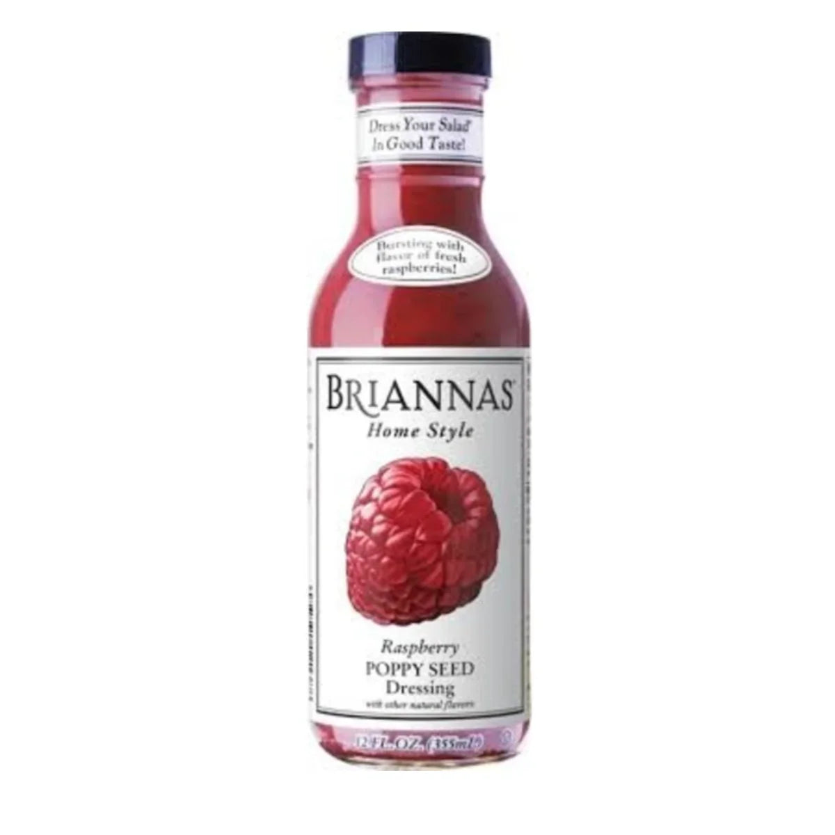 Dressing Raspberry Poppy Seed 340ml Briannas