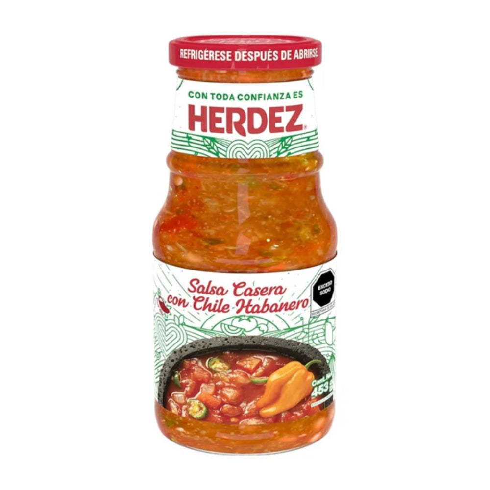 Sos Salsa Casera Habanero 453g – Herdez