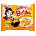 Buldak Quattro Cheese noodles instant foarte picanti 145 g