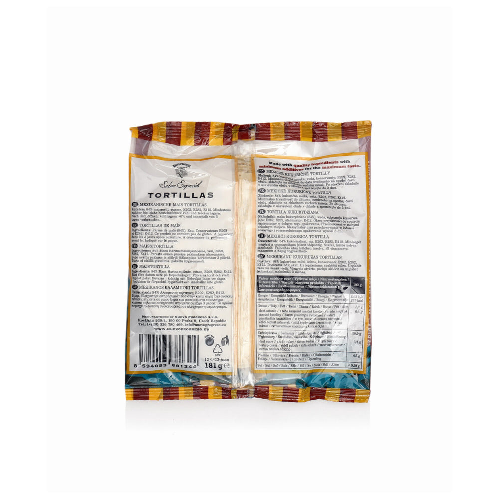 Tortilla din porumb 15cm – Nuevo Progreso