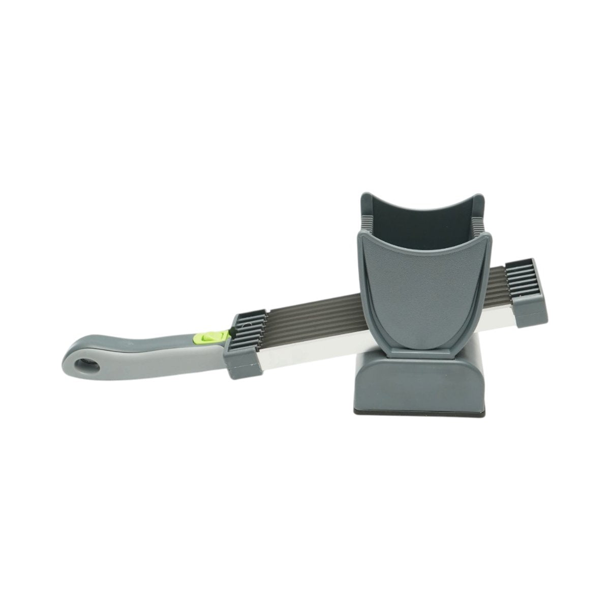 Feliator manual pentru carne cu 17 lame inox - taiere felii, fasii si cuburi 2/4 mm